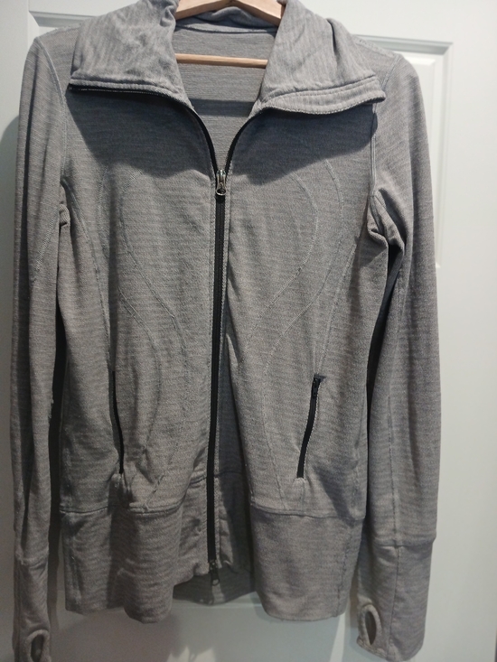 lululemon athletica Jackets & Blazers - Lululemon Grey Zip-Up Jacket